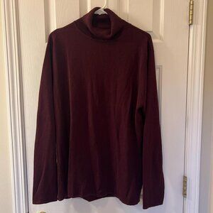 H&M Men's Burgundy and Red Shirt